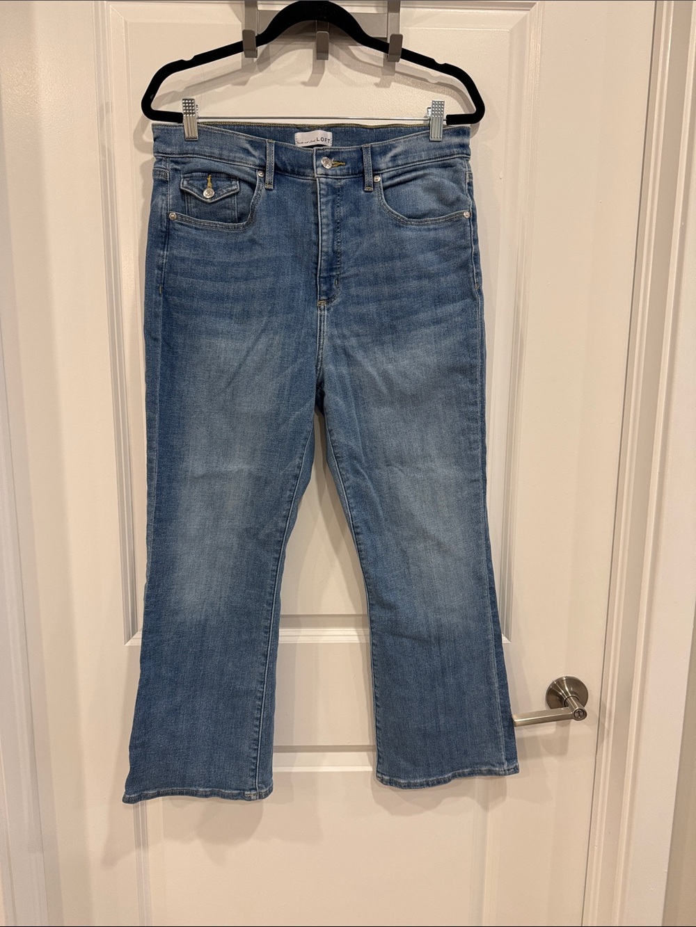 Kick Crop Jeans from Loft